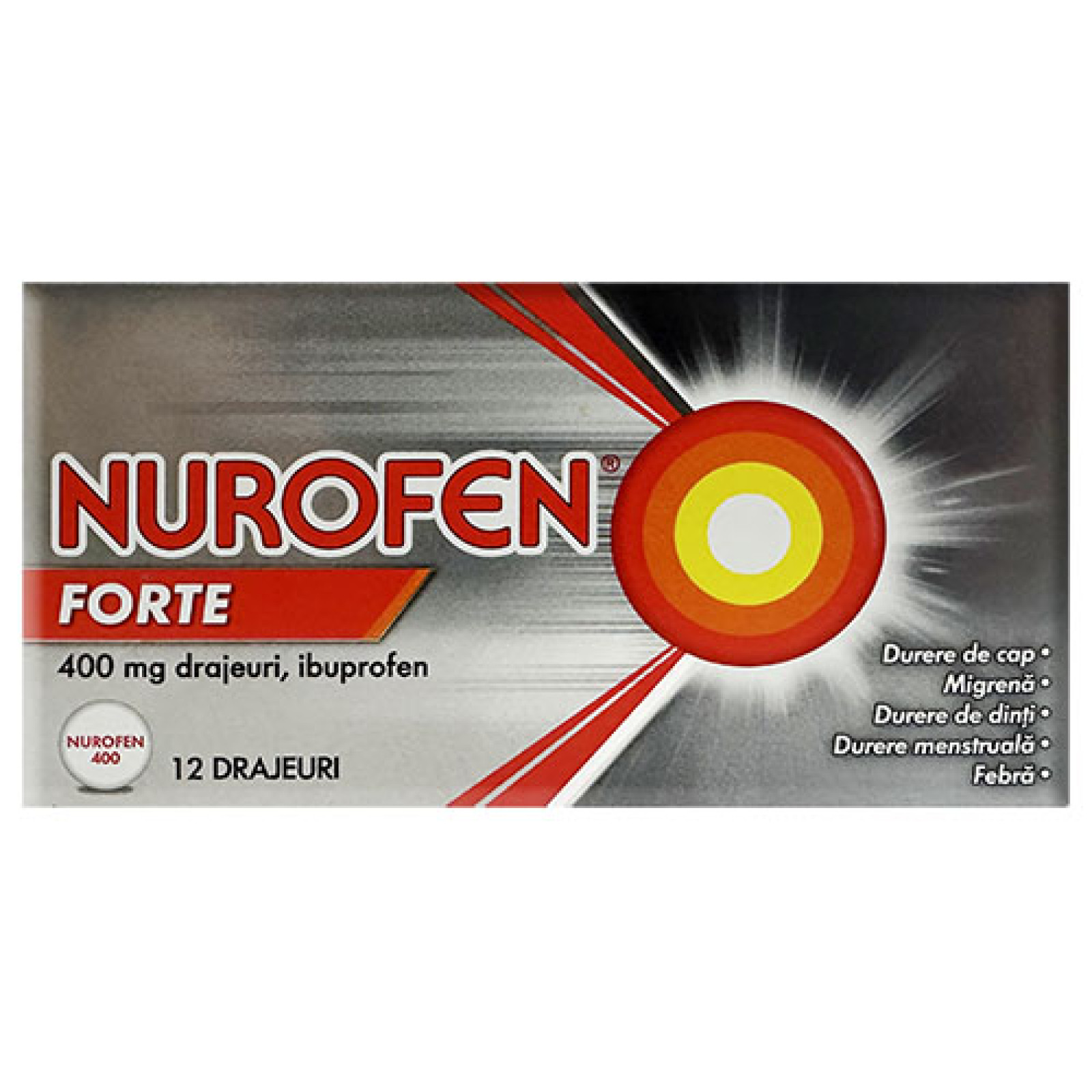 Нурофен Форте 400mg (12 таблеток) 