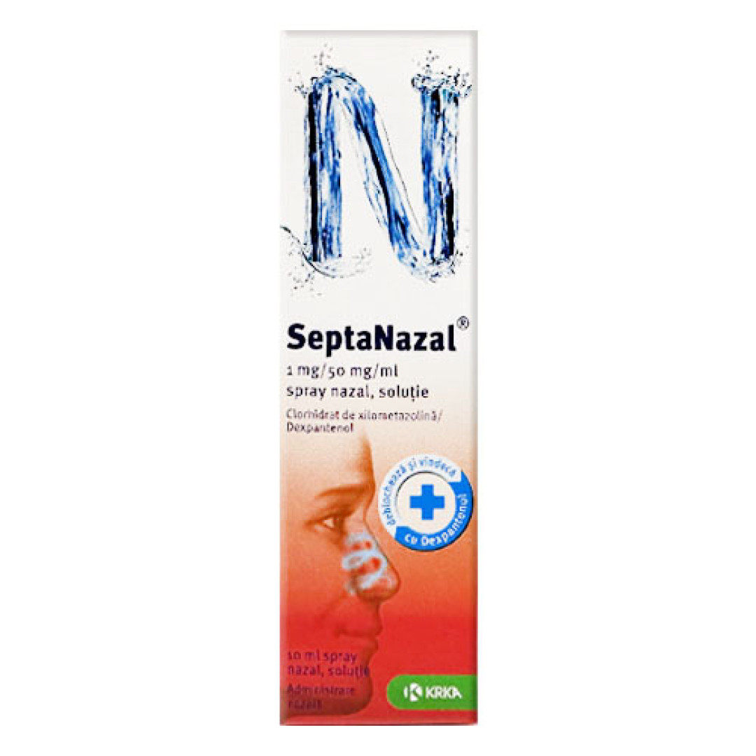 СептаНазал 1 mg/ml Nasal Spray with Dexpanthenol 10ml/0.33 Fl Oz
