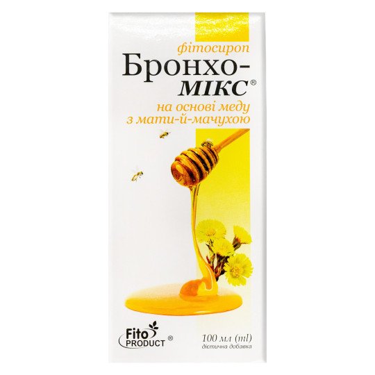 Broncho-Mix Cough Syrup with Honey and Coltsfoot Extracts 100ml/3.4 Fl Oz Broncho-Mix Cough Syrup with Honey and Coltsfoot Extracts 100ml/3.4 Fl Oz