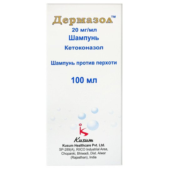 Dermazole Shampoo 100ml/3.4 Fl Oz Dermazole Shampoo 100ml/3.4 Fl Oz