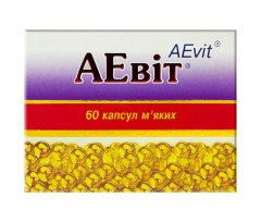 AEvit (A 100,000 IU and E Vitamins Complex) 60 softgels