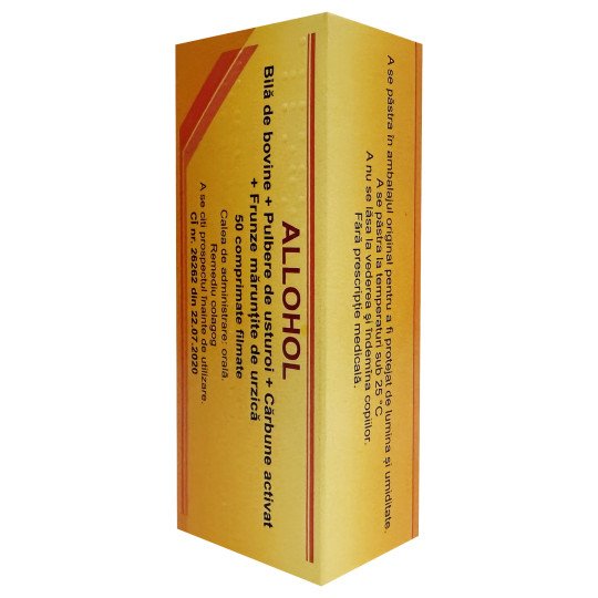 Allochol (Allohol) 50 tablets