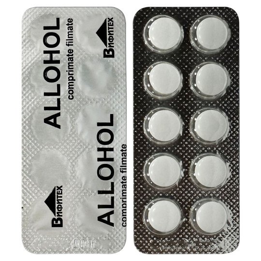 Allochol (Allohol) 50 tablets