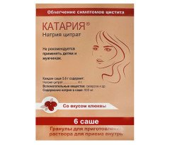 Катария (Порошок для приготовления раствора для приема внутрь) 6 пакетиков