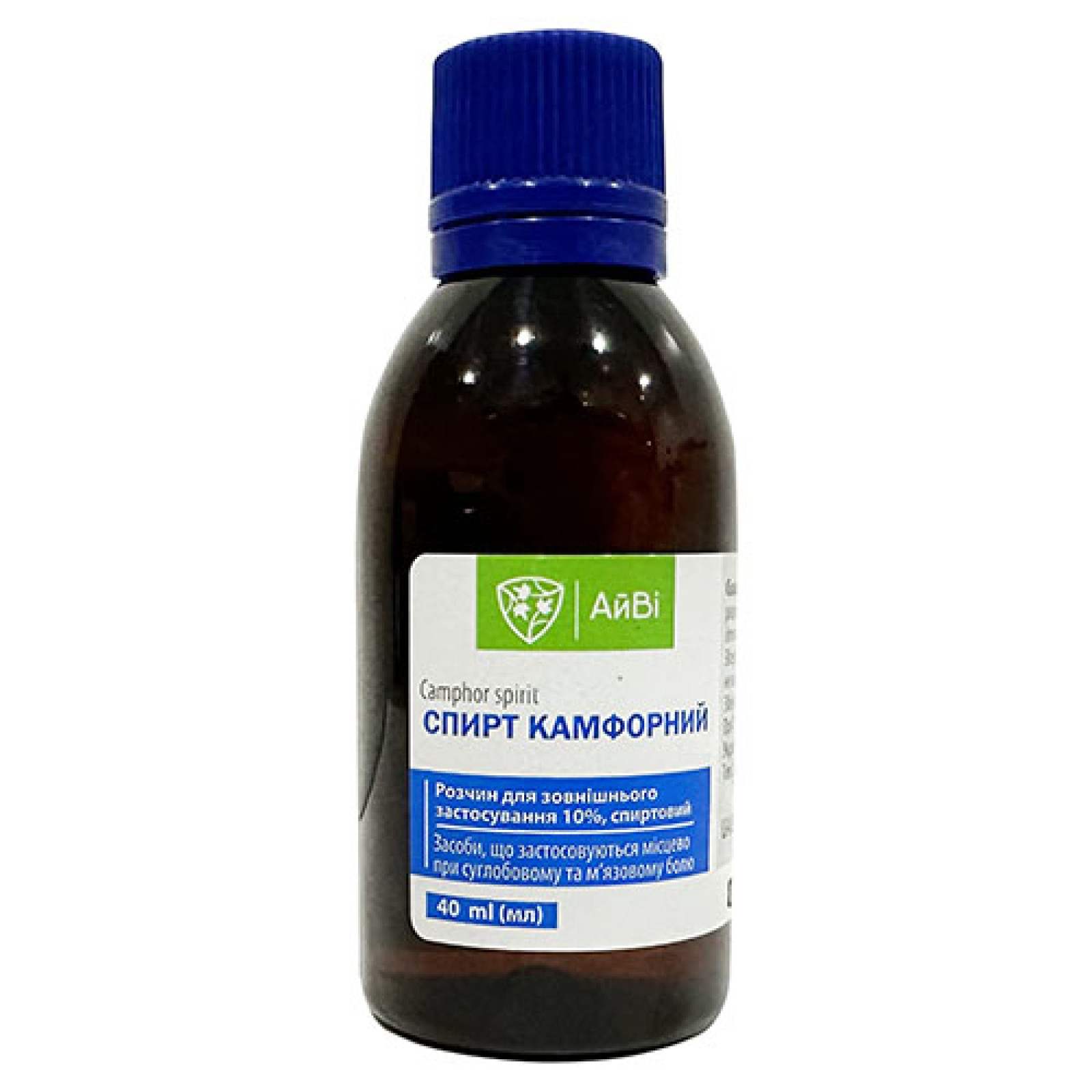 Камфорний спирт 10% 40ml/1.4 Fl Oz