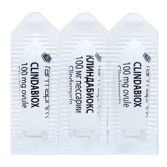 Свечи Вагинальные Клиндабиокс (3 штуки)