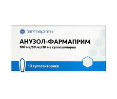 Свечи Анузол 10мг (10 штук)