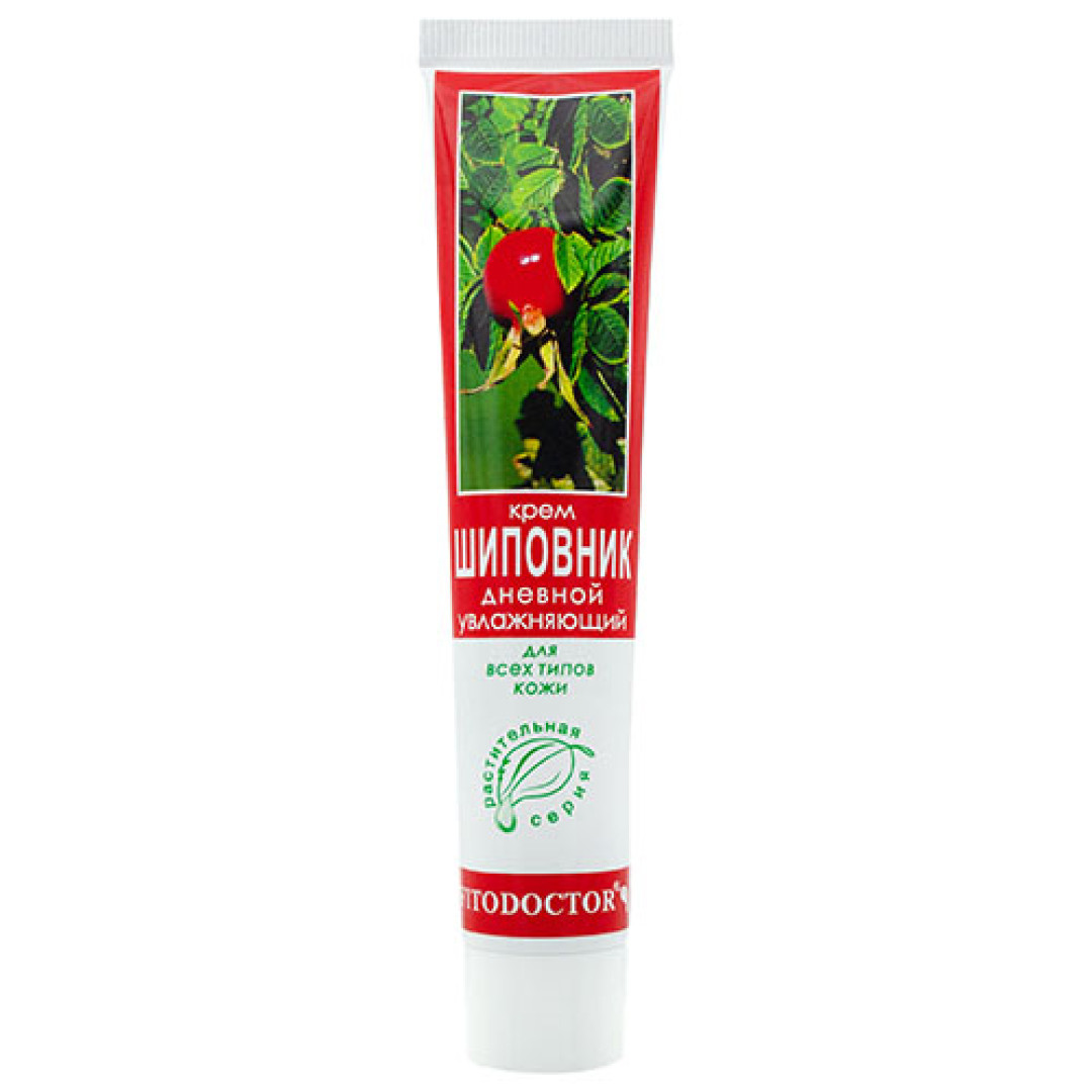 Зволожувальний денний крем з олією шипшини 44g/1.5 Oz