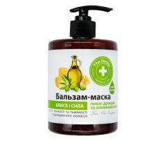 Домашний Доктор - Бальзам-маска для волос Пивные Дрожжи с Оливковым Маслом 500мл