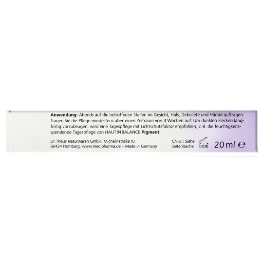 Крем для зменшення пігментних плям Pigment Age Spot Reducing Cream Haut in Balance by Dr. Theiss 20ml/0.68 Fl Oz Крем для зменшення пігментних плям Pigment Age Spot Reducing Cream Haut in Balance by Dr. Theiss 20ml/0.68 Fl Oz