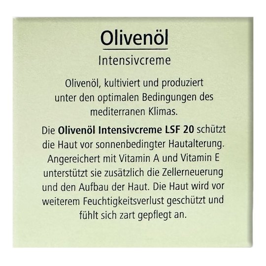 Dr. Theiss MPH -  Крем Интенсивное Питание Olivenol SPF 20 50мл
