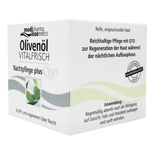 Olive Oil Revitilizing Night Cream Olivenol with Q10 by Dr. Theiss 50ml/1.7 Fl Oz Olive Oil Revitilizing Night Cream Olivenol with Q10 by Dr. Theiss 50ml/1.7 Fl Oz