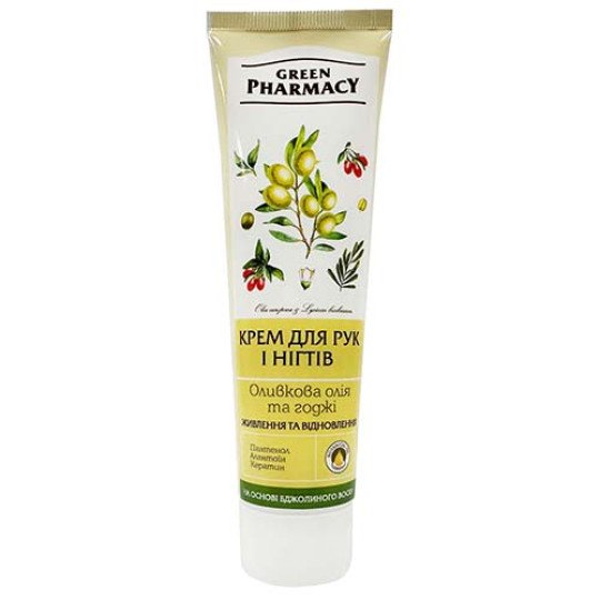 Green Pharmacy - Hand Cream with Olive Oil and Goji 100ml/3.4 Fl Oz