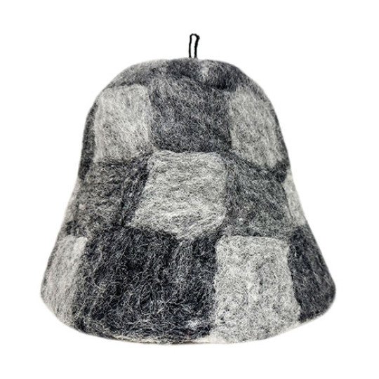 Premium Felt Sauna Hat - Charcoal