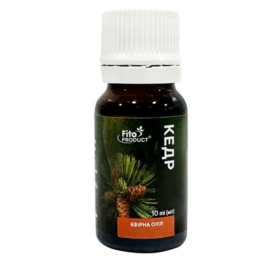 Ефірна олія кедрового дерева 10ml/0.33 Fl Oz