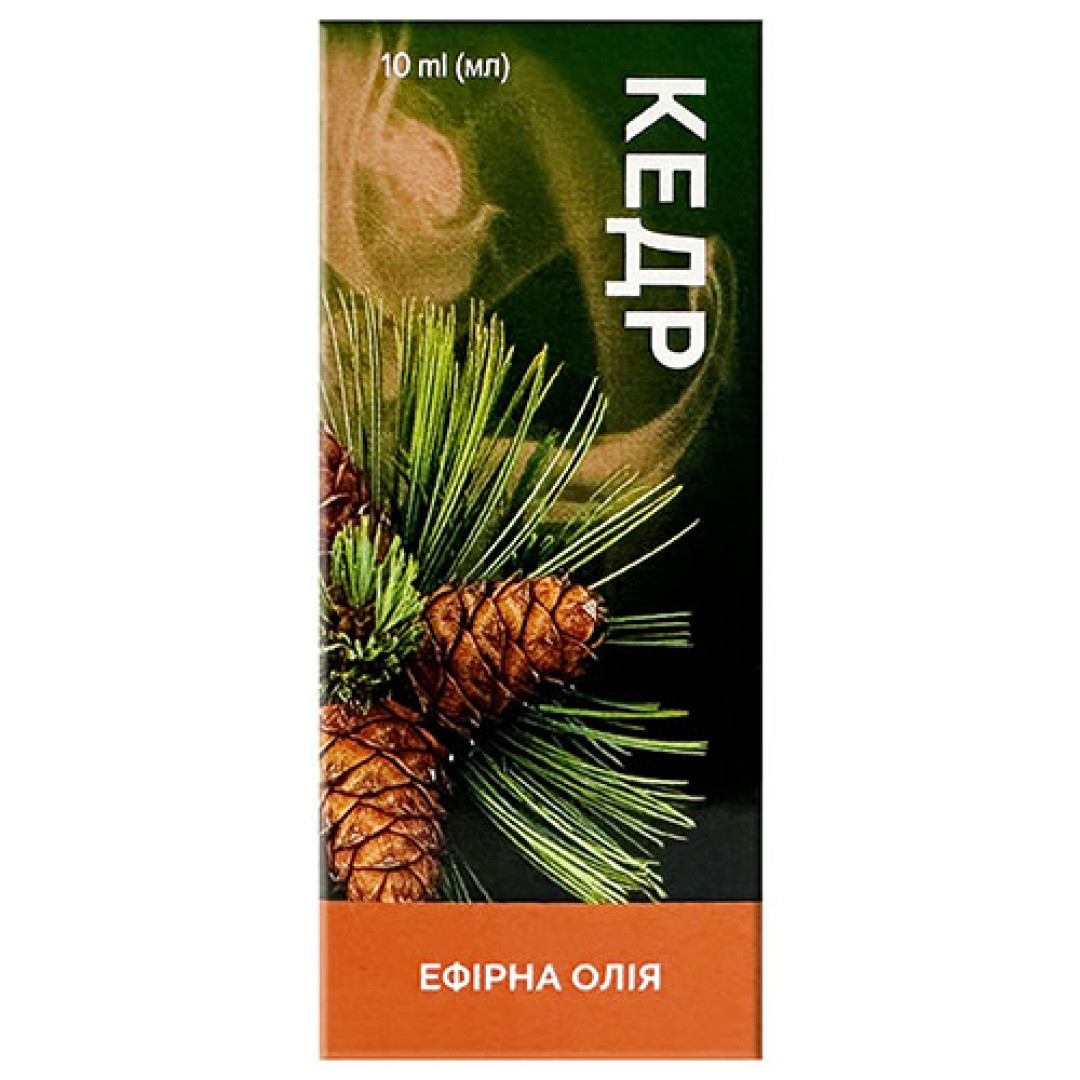 Ефірна олія кедрового дерева 10ml/0.33 Fl Oz