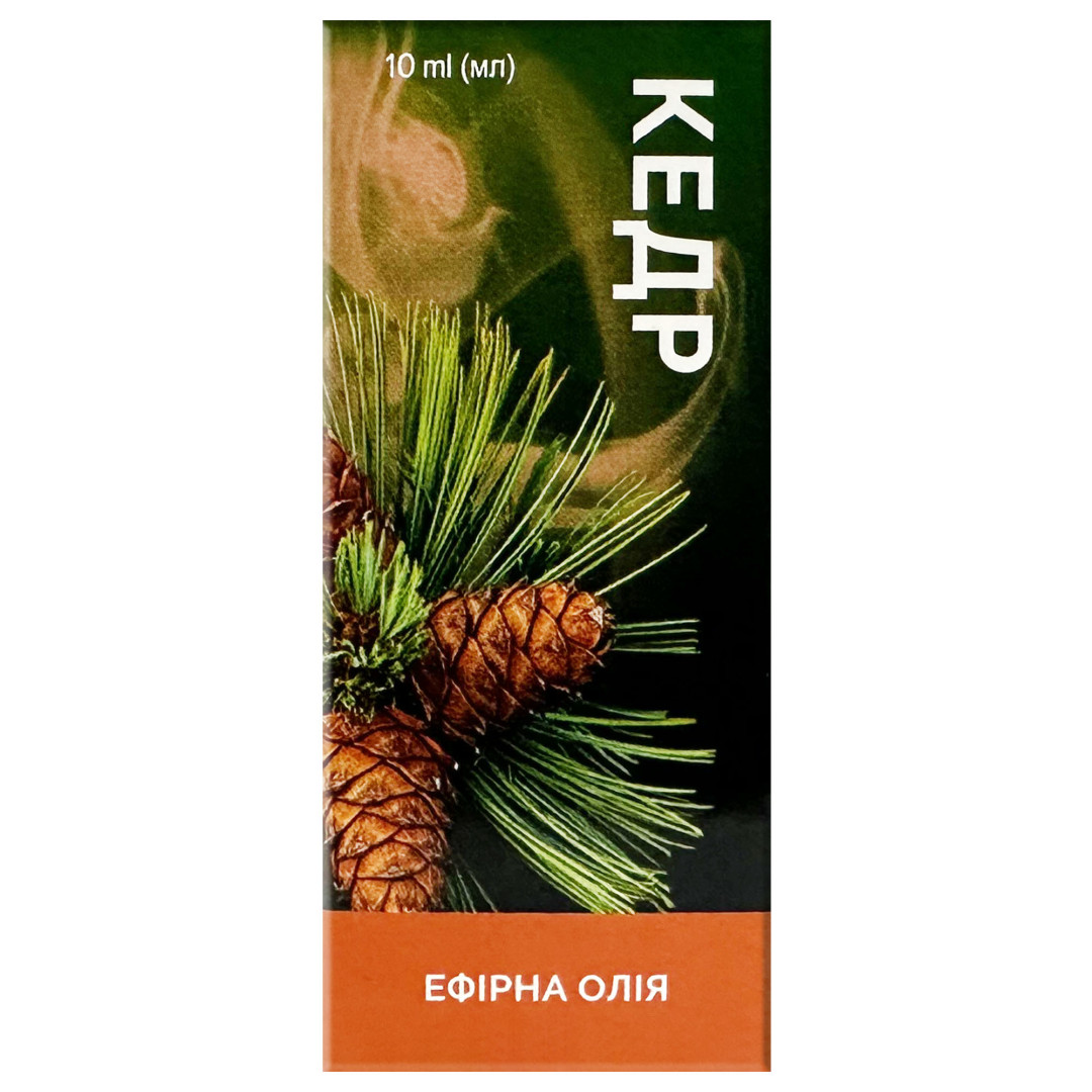 Ефірна олія кедрового дерева 10ml/0.33 Fl Oz