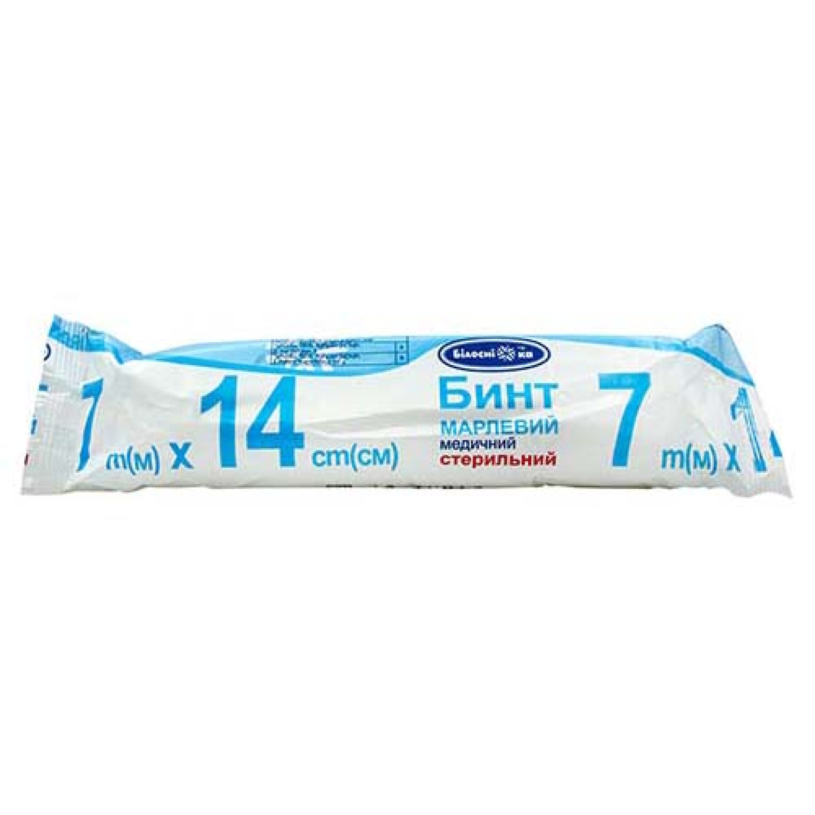 Стерильний рулон марлевого бинта (7.6 yards x 5.5
