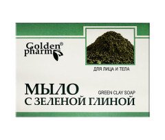Голдэн Фарм - Мыло с Зеленой Глиной 70г