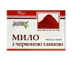 Голдэн Фарм - Мыло с Красной Глиной 70г