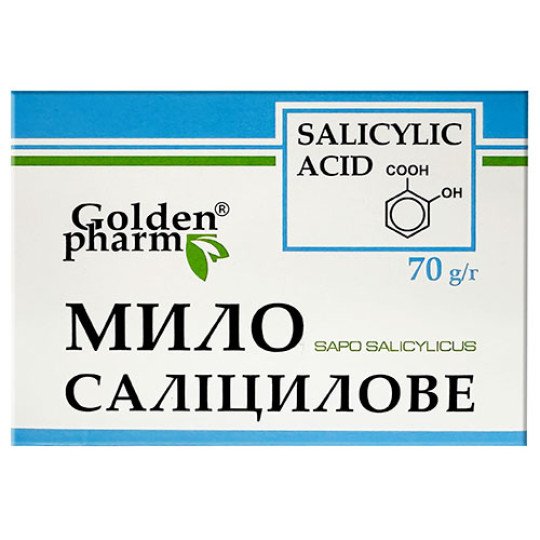 Голдэн Фарм - Мыло Салициловое 70г